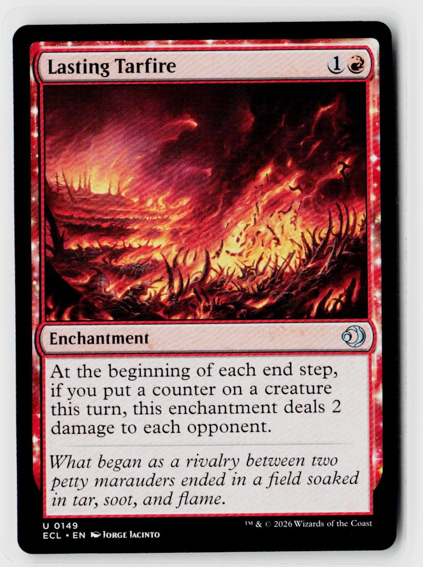 Lorwyn Eclipsed #149 Lasting Tarfire