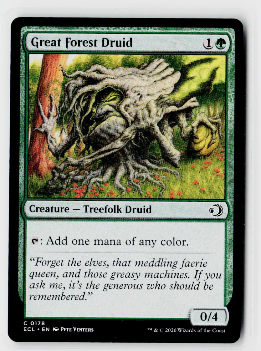 Lorwyn Eclipsed #178 Great Forest Druid