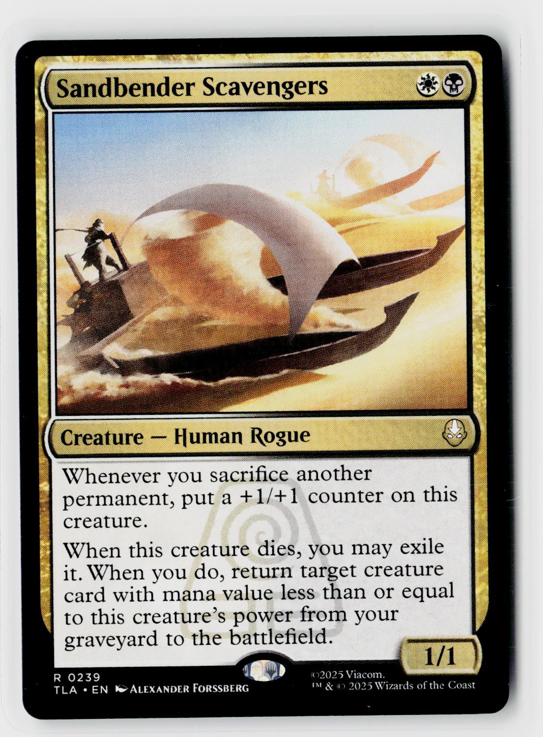 Avatar: The Last Airbender #239 Sandbender Scavengers