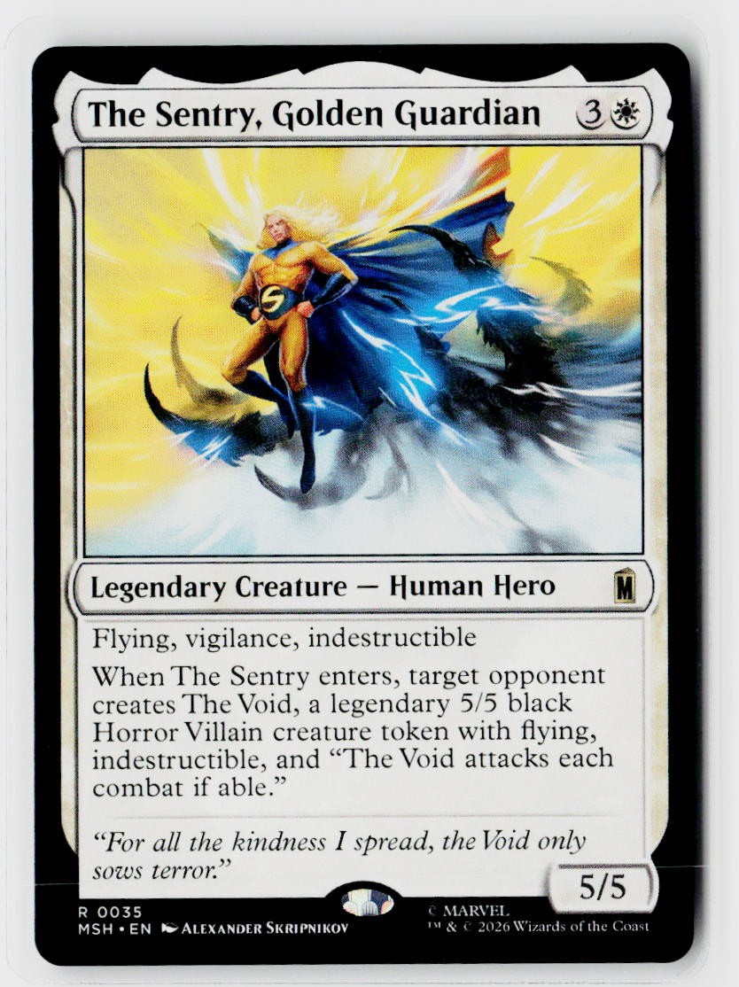 Marvel Super Heroes #35 The Sentry, Golden Guardian