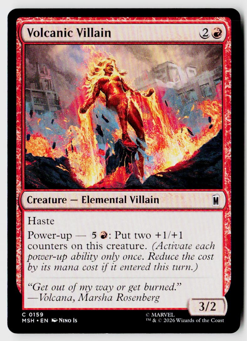 Marvel Super Heroes #159 Volcanic Villain