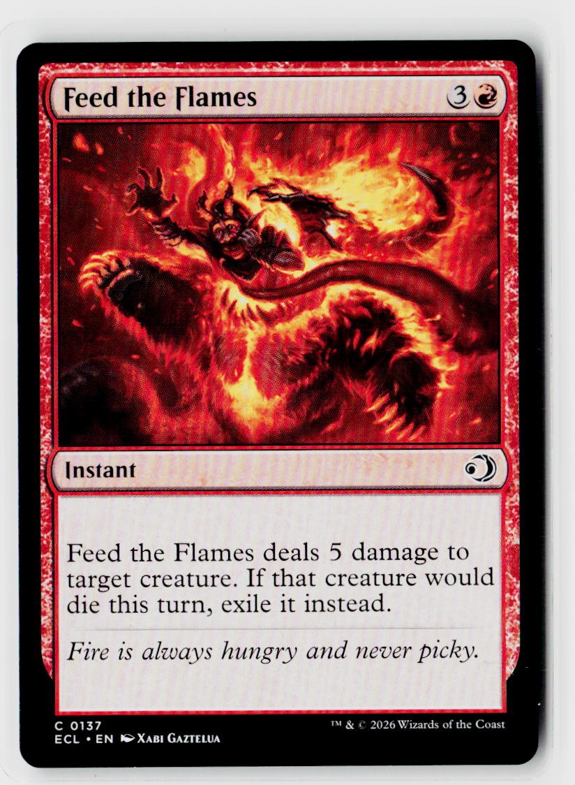 Lorwyn Eclipsed #137 Feed the Flames