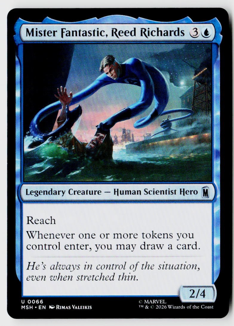 Marvel Super Heroes #66 Mister Fantastic, Reed Richards