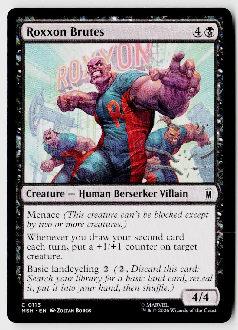 Marvel Super Heroes #113 Roxxon Brutes