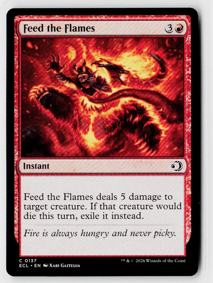 Lorwyn Eclipsed #137 Feed the Flames