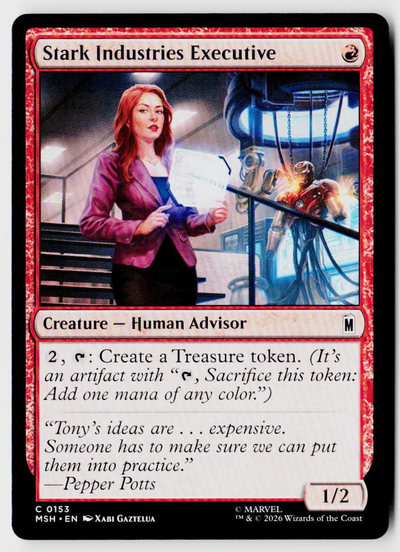 Marvel Super Heroes #153 Stark Industries Executive
