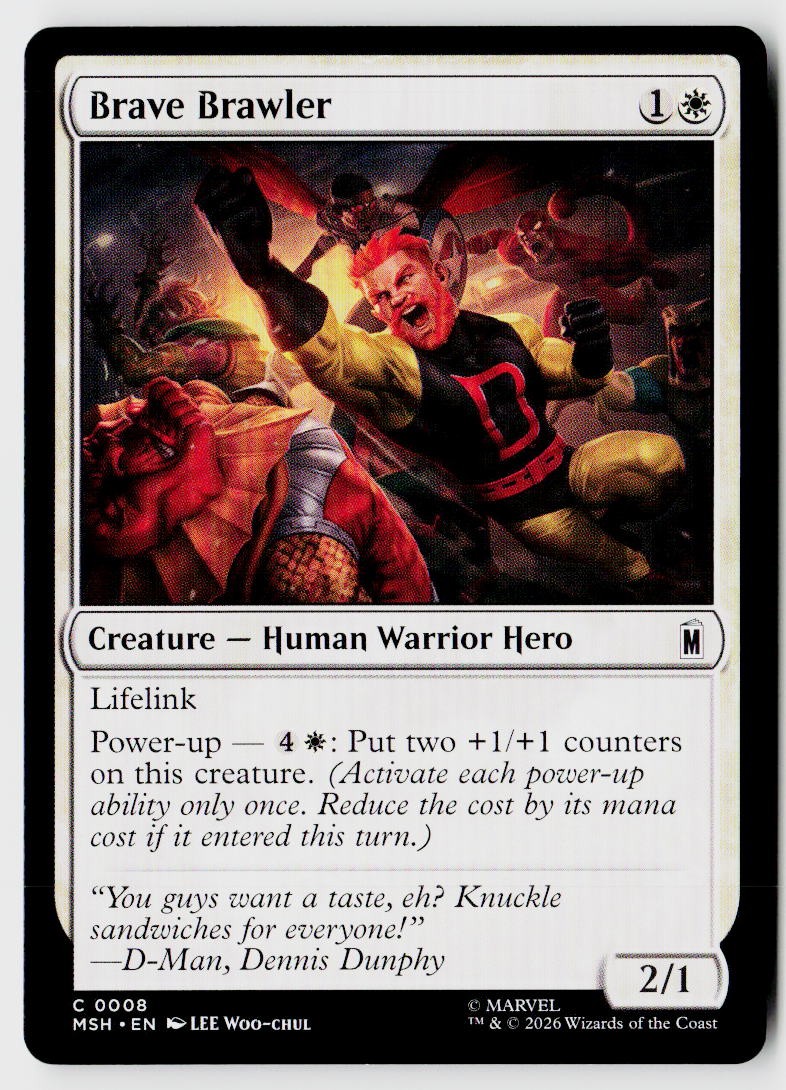 Marvel Super Heroes #8 Brave Brawler