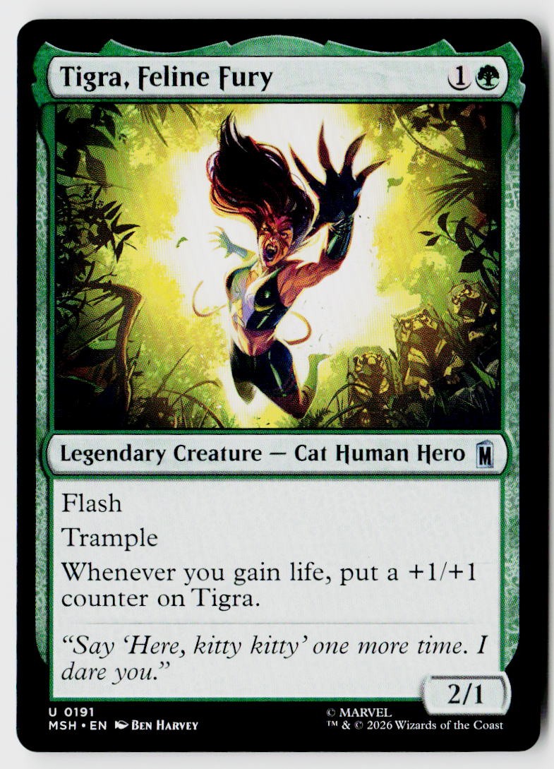 Marvel Super Heroes #191 Tigra, Feline Fury