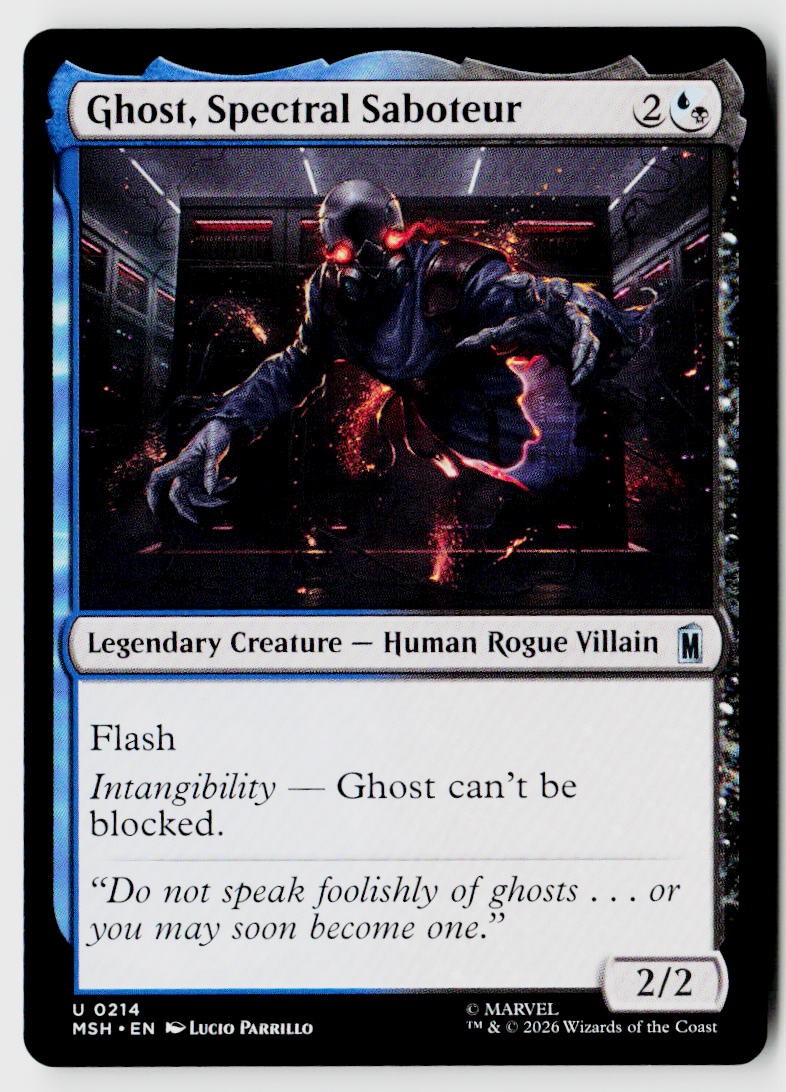 Marvel Super Heroes #214 Ghost, Spectral Saboteur