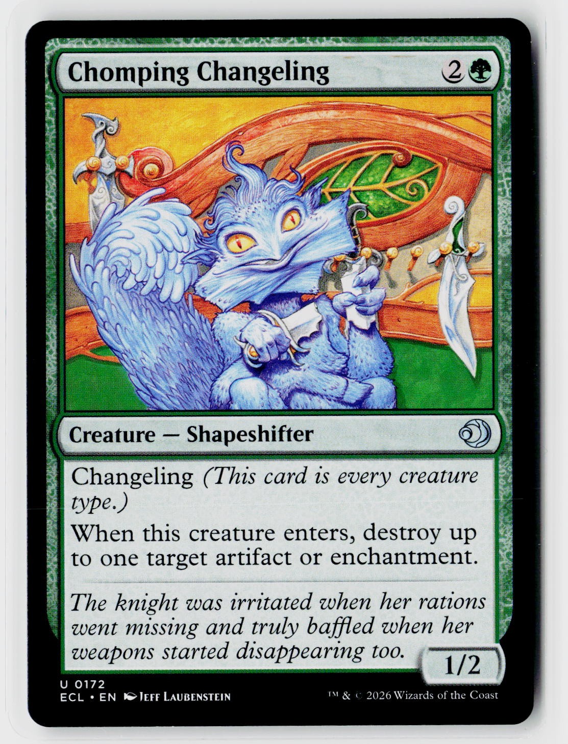 Lorwyn Eclipsed #172 Chomping Changeling