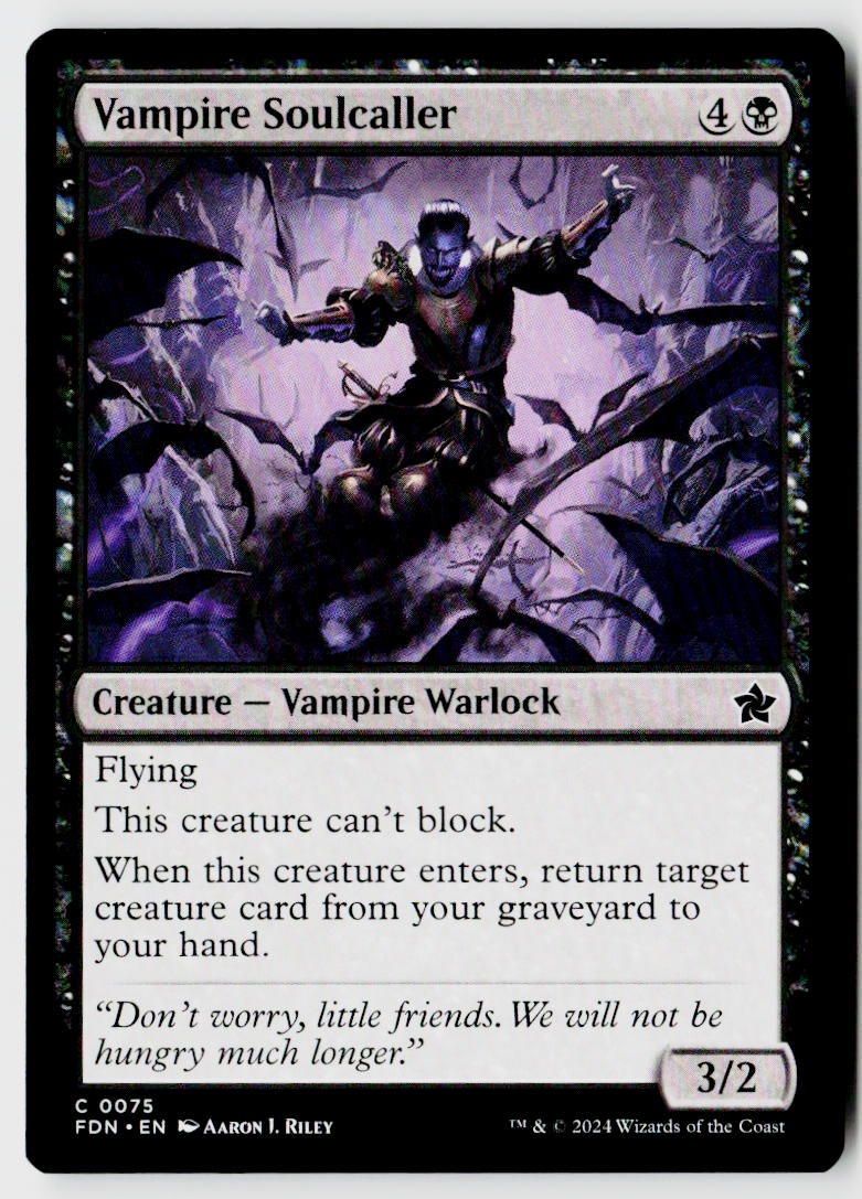 Foundations #75 Vampire Soulcaller