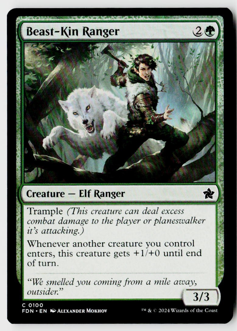 Foundations #100 Beast-Kin Ranger