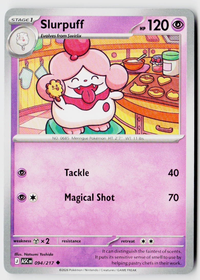 ME: Ascended Heroes #094/217 Slurpuff - 094/217