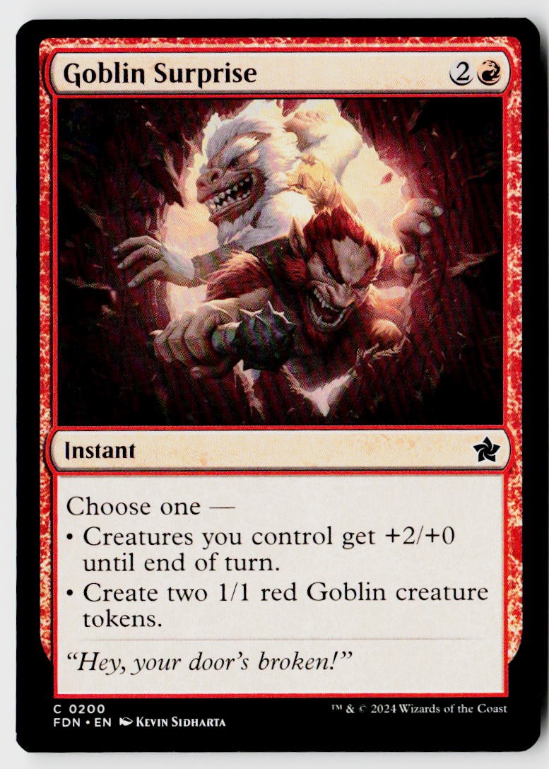 Foundations #200 Goblin Surprise