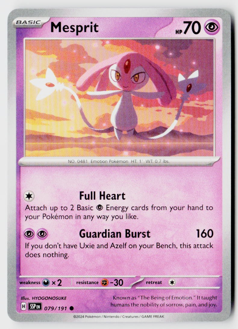 SV08: Surging Sparks #079/191 Mesprit - 079/191