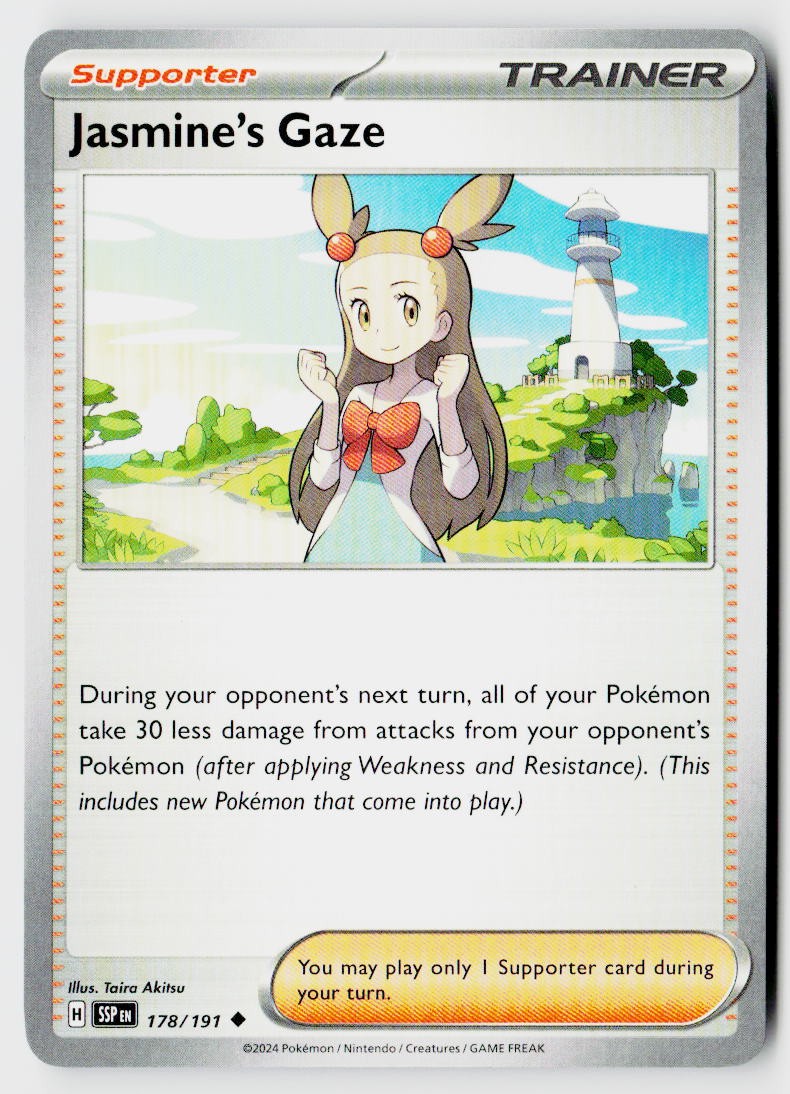 SV08: Surging Sparks #178/191 Jasmine's Gaze - 178/191