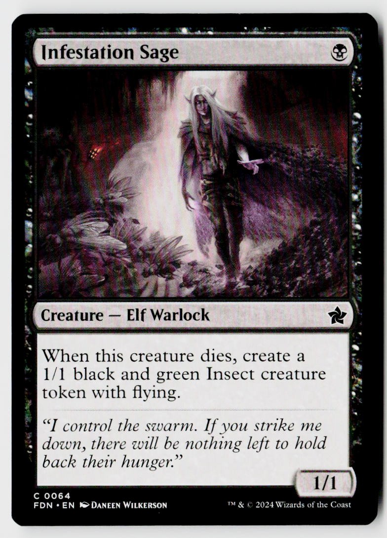Foundations #64 Infestation Sage
