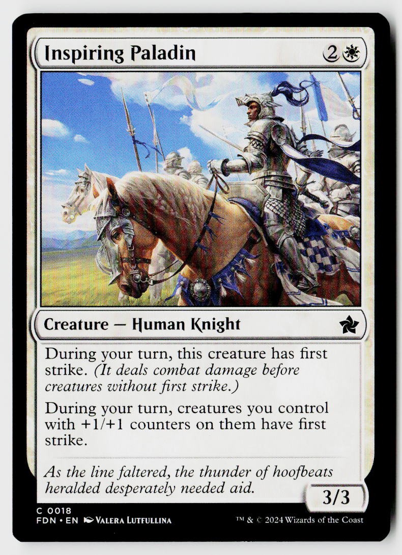 Foundations #18 Inspiring Paladin