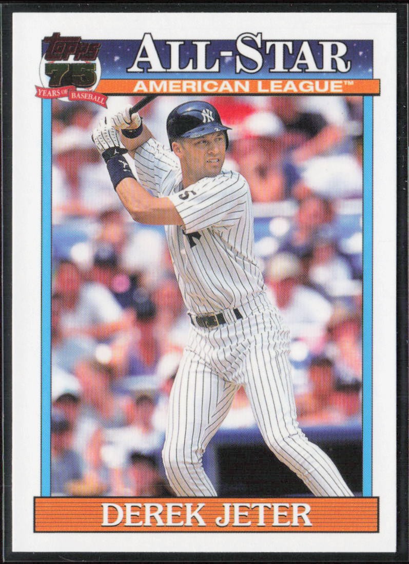 2026 Topps #91AS-32 Derek Jeter 1991 Topps Baseball 35th Anniversary All-Stars