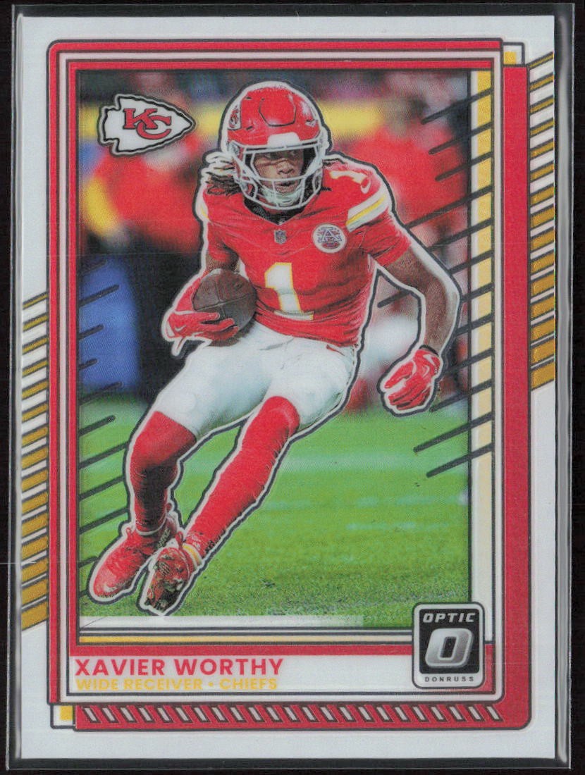 2025 Donruss Optic Xavier Worthy