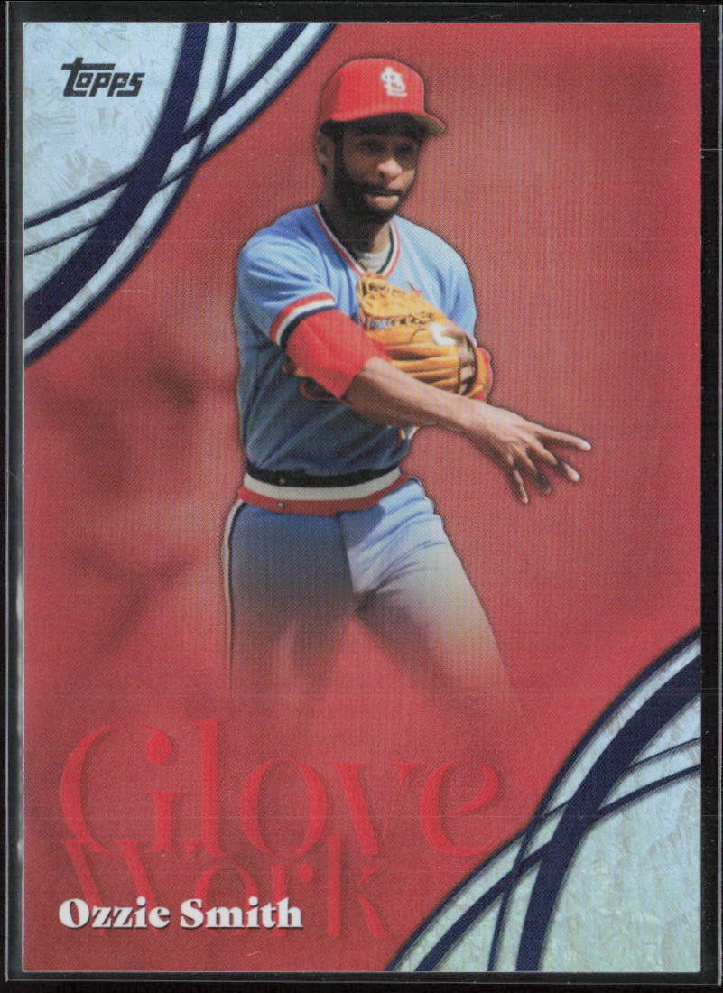 2026 Topps #GW-1 Ozzie Smith Glove Work