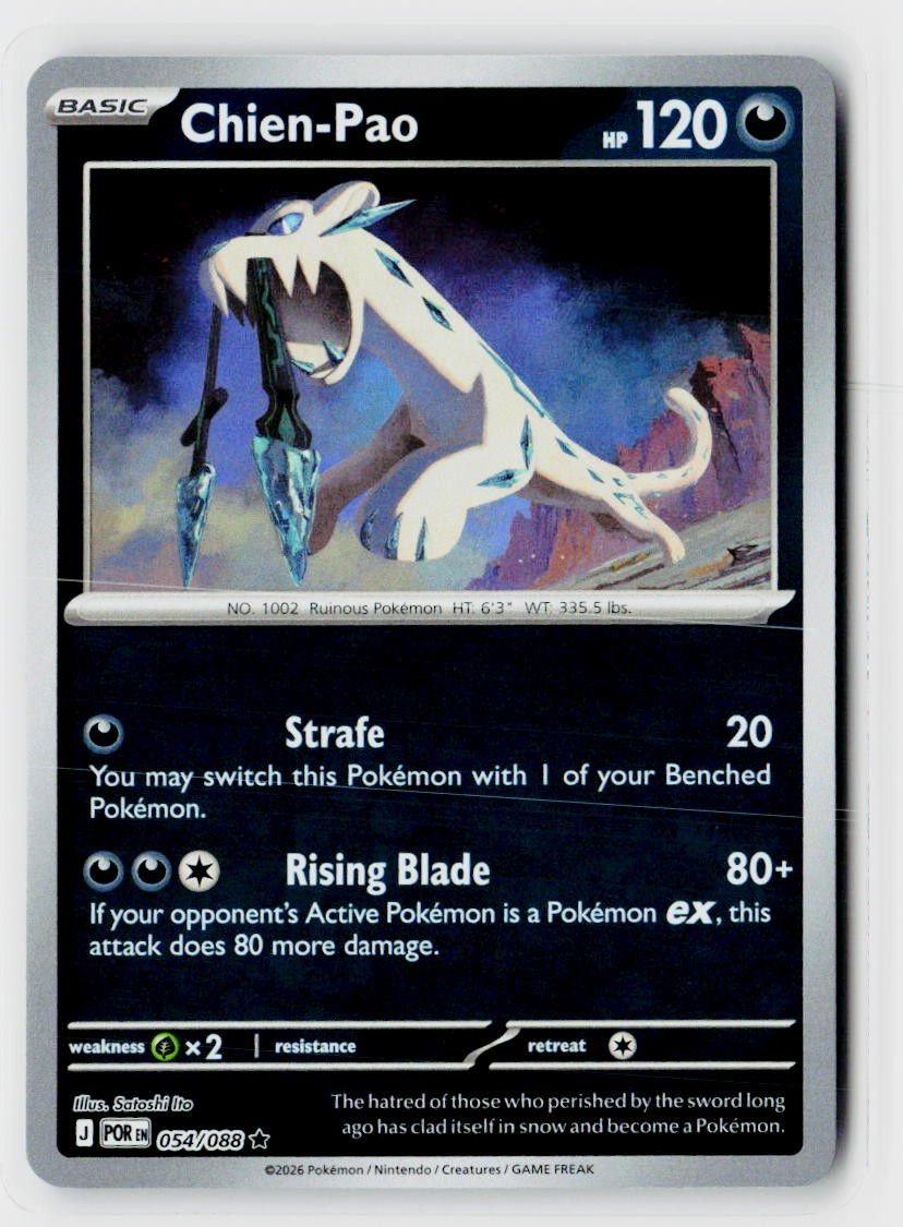 ME03: Perfect Order #054/088 Chien-Pao Reverse Holo