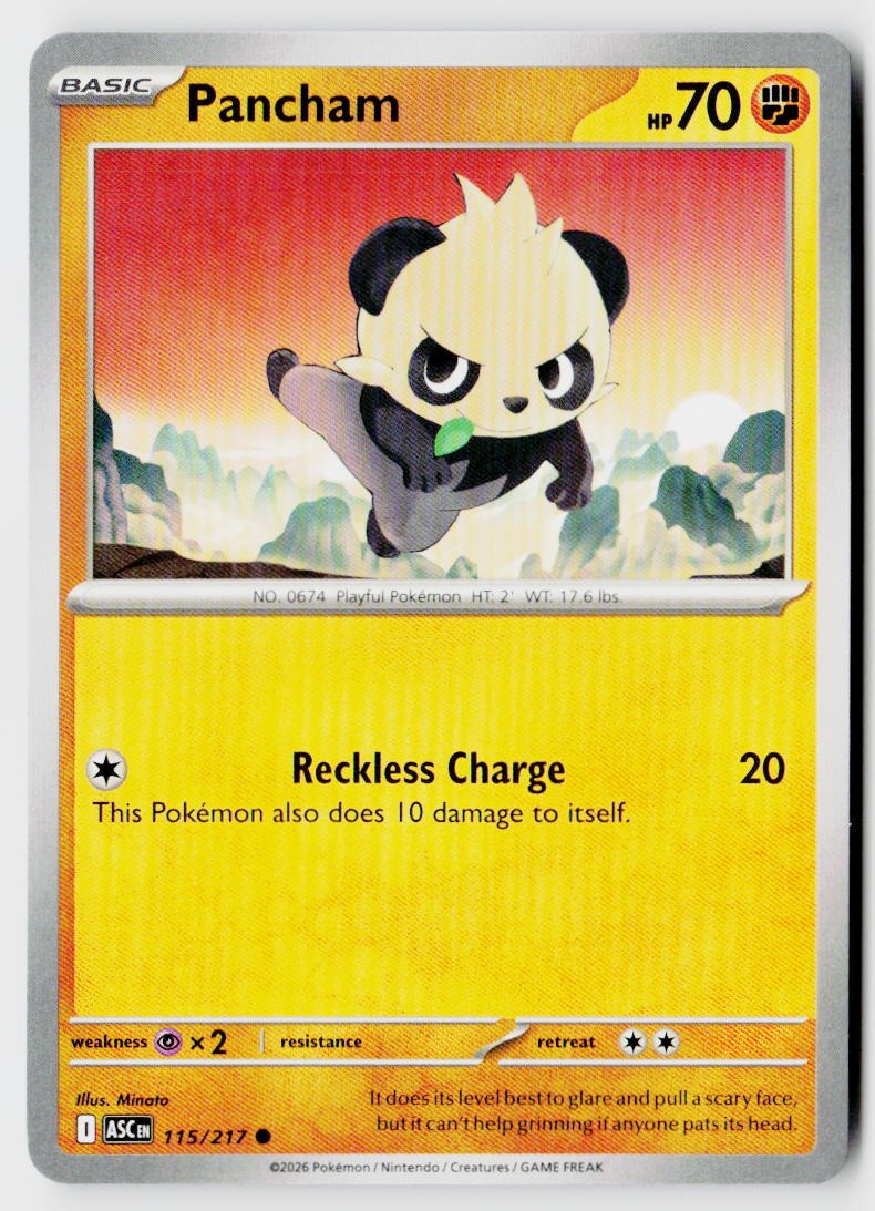 ME: Ascended Heroes #115/217 Pancham