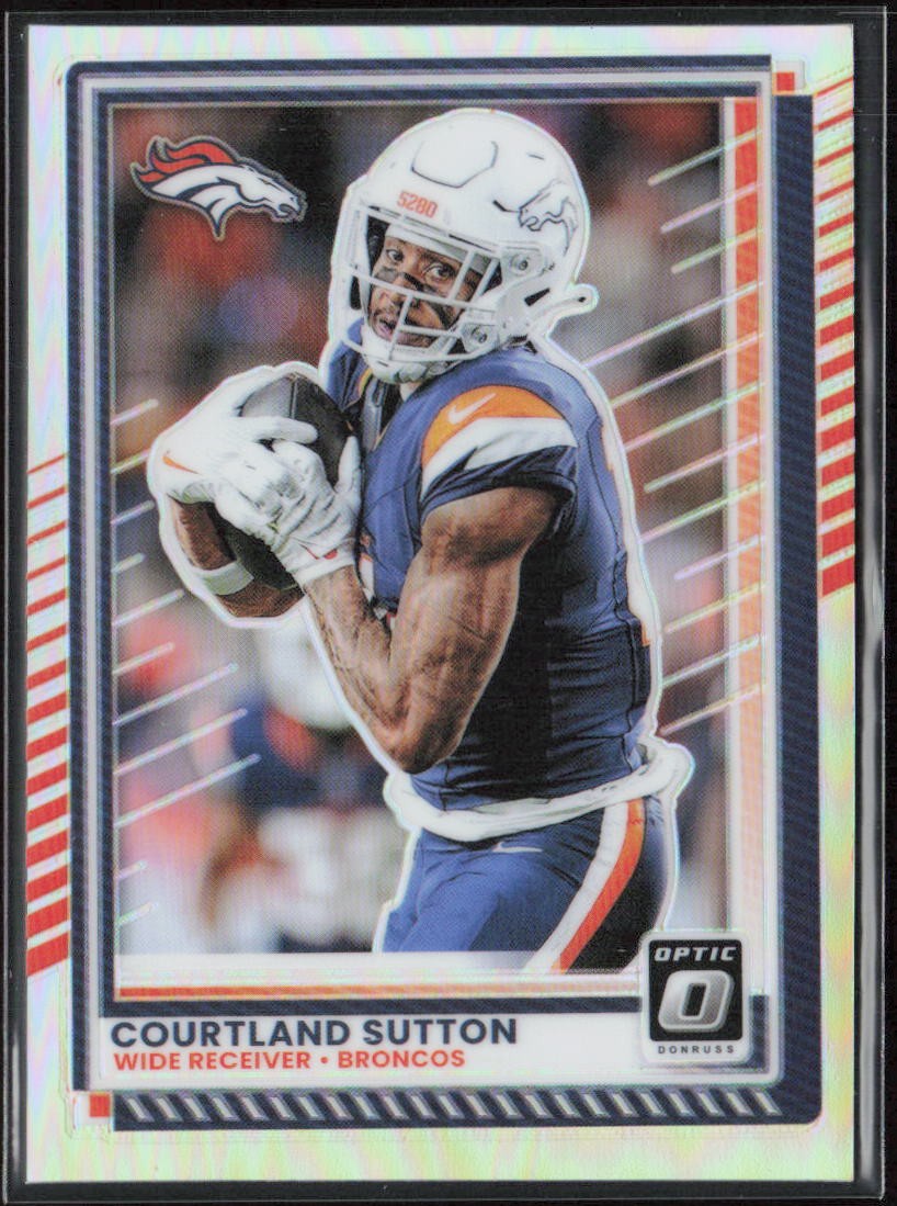 2025 Donruss Optic Courtland Sutton Holo