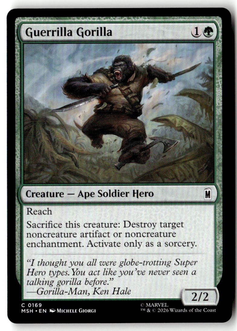 Marvel Super Heroes #169 Guerrilla Gorilla