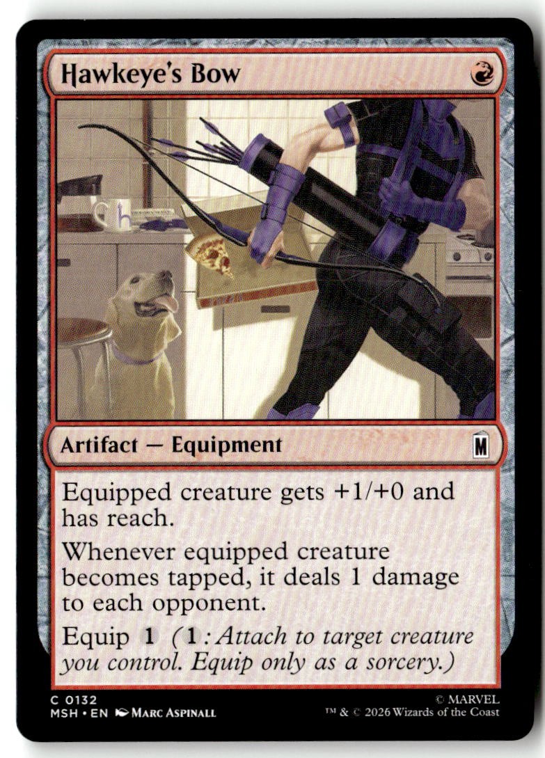 Marvel Super Heroes #132 Hawkeye's Bow