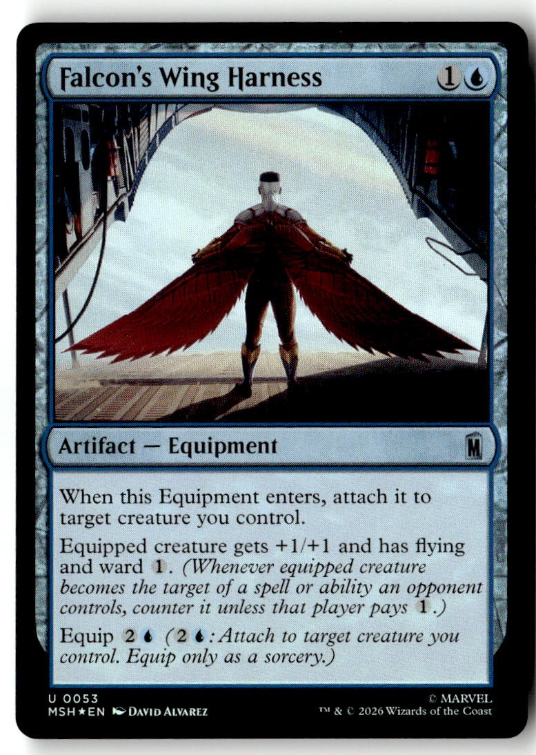 Marvel Super Heroes #53 Falcon's Wing Harness
