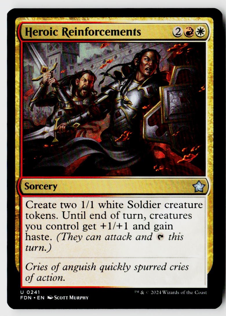 Foundations #241 Heroic Reinforcements