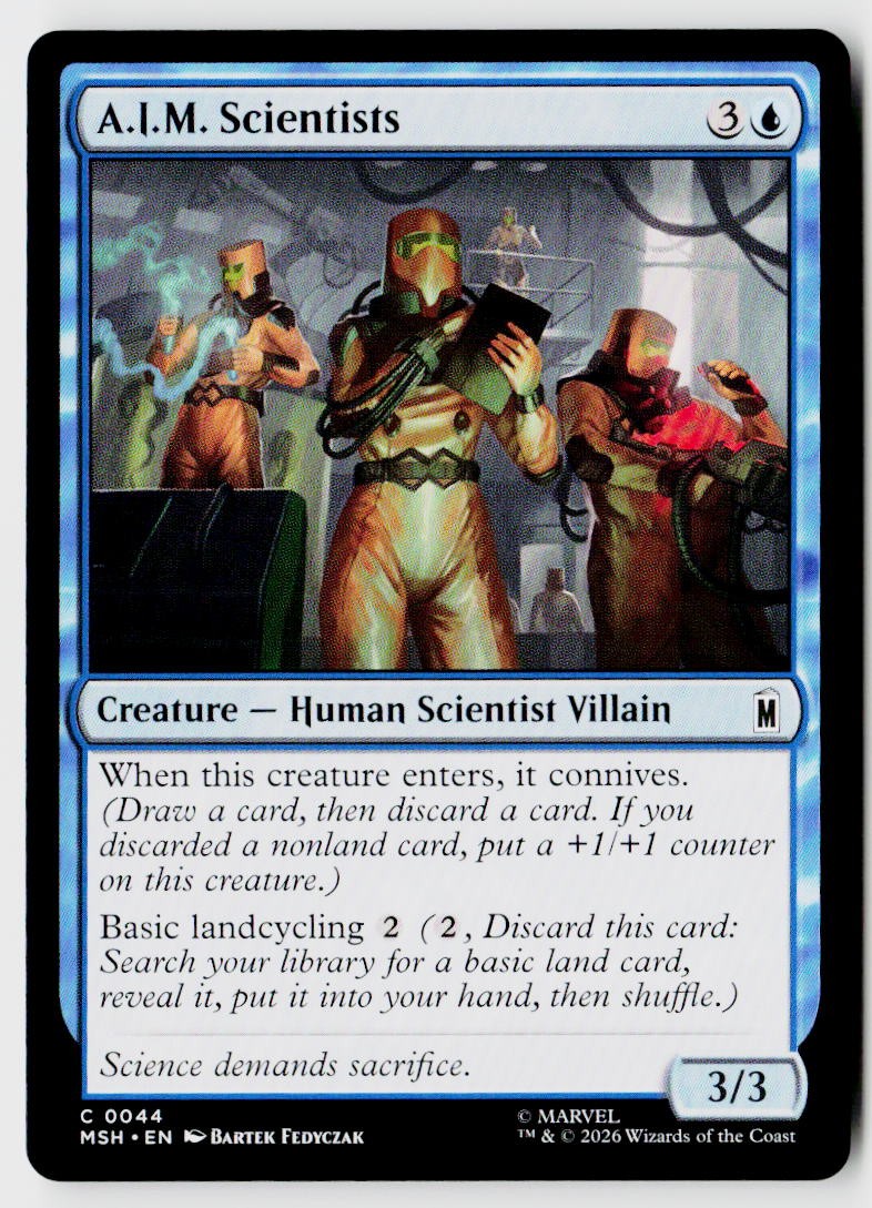 Marvel Super Heroes #44 A.I.M. Scientists