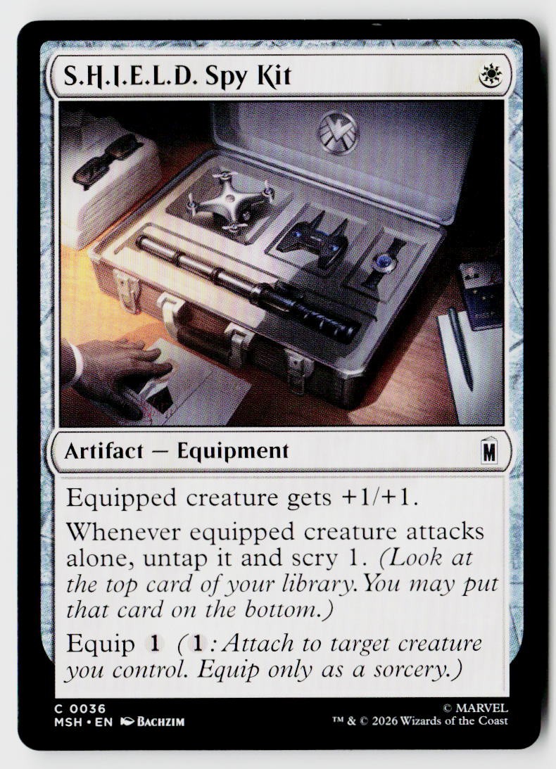 Marvel Super Heroes #36 S.H.I.E.L.D. Spy Kit