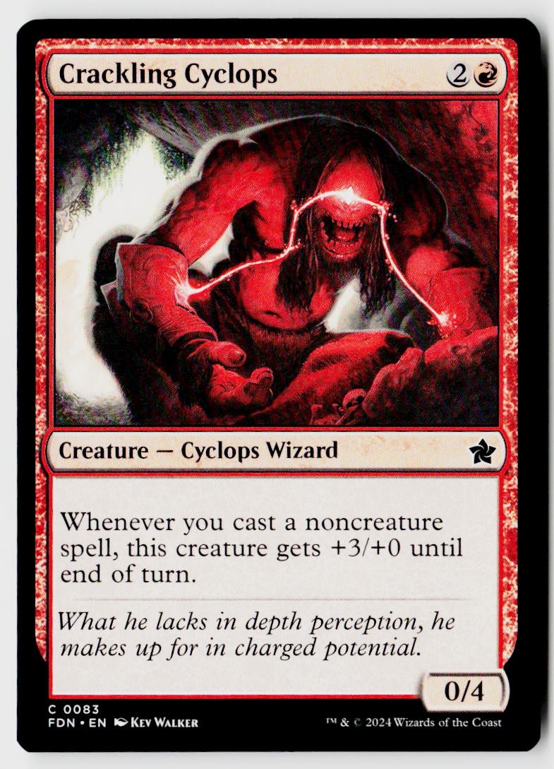 Foundations #83 Crackling Cyclops