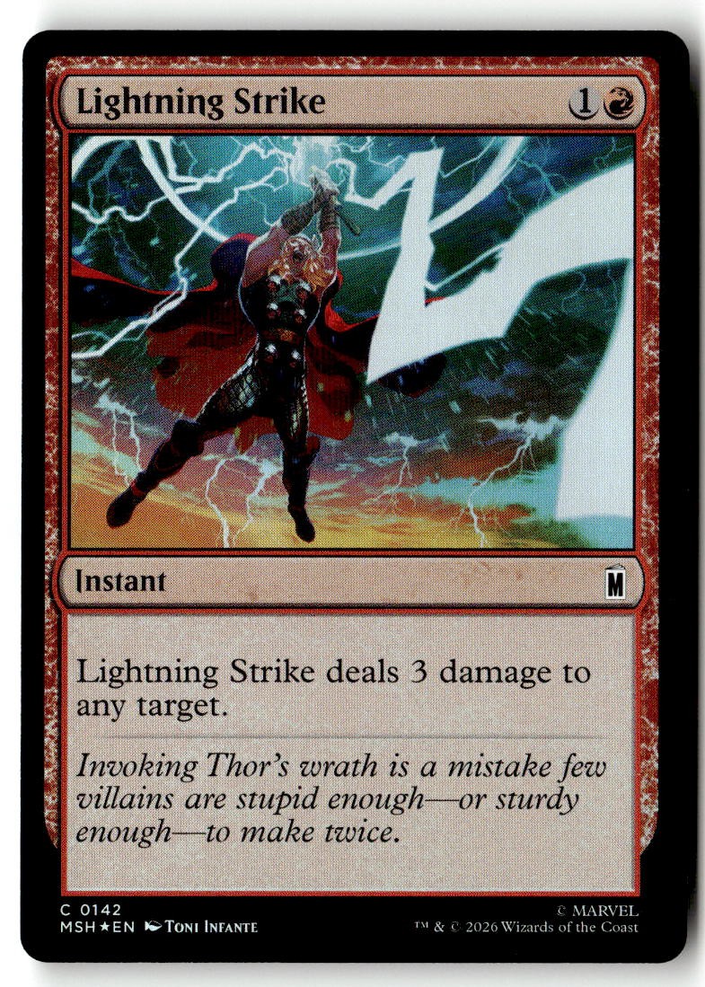 Marvel Super Heroes #142 Lightning Strike