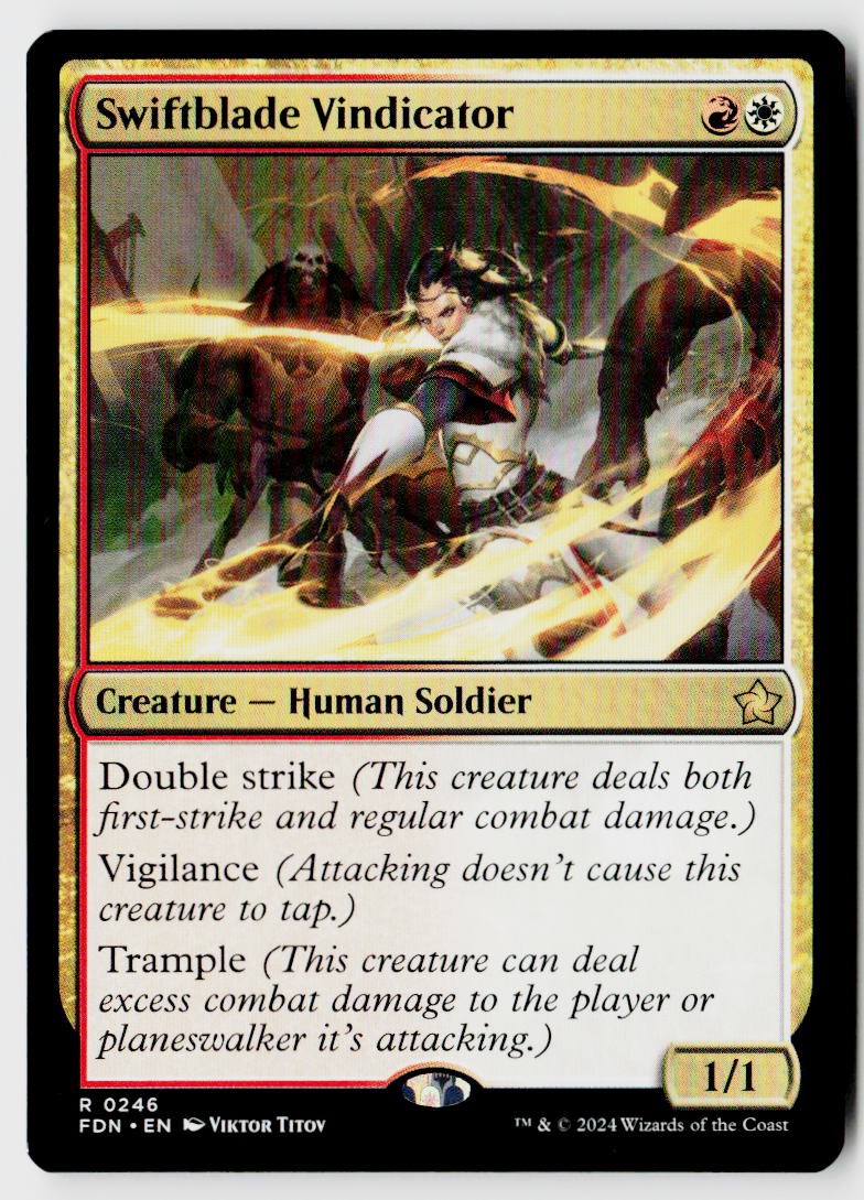 Foundations #246 Swiftblade Vindicator
