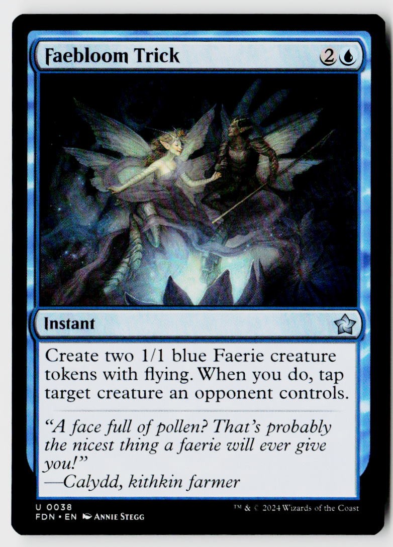 Foundations #38 Faebloom Trick