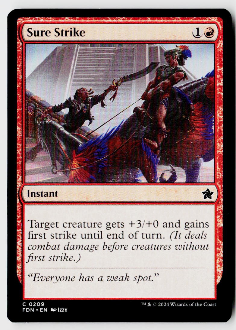 Foundations #209 Sure Strike