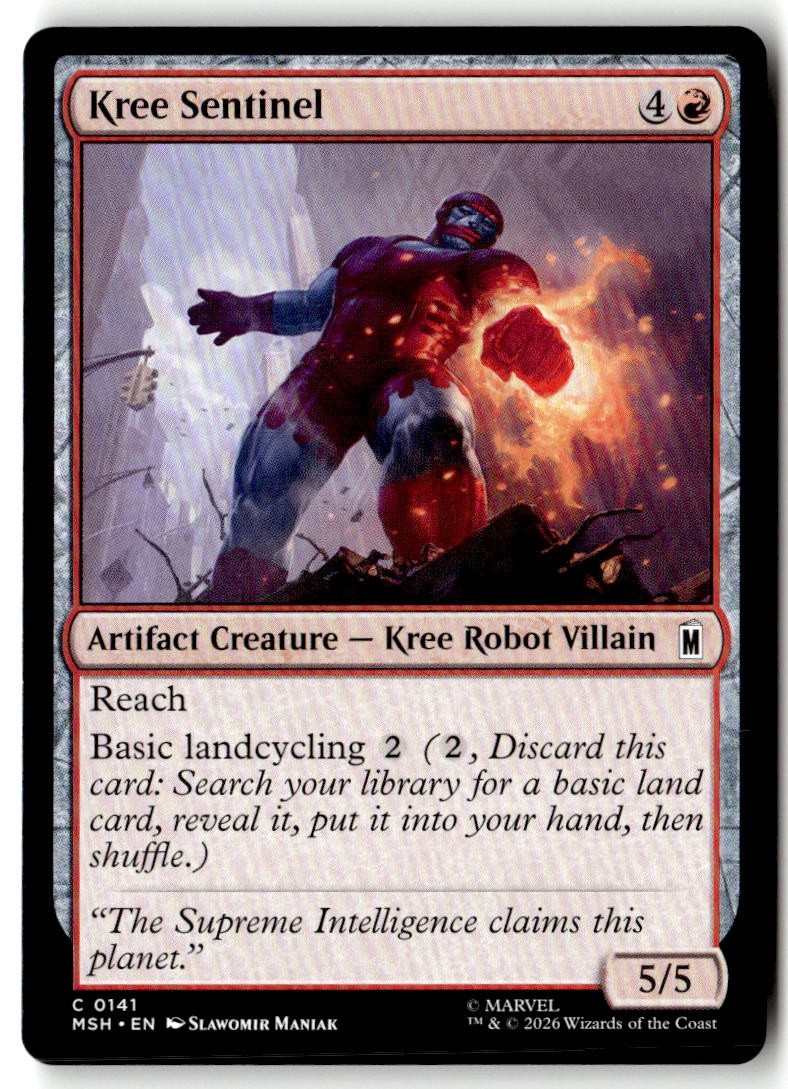 Marvel Super Heroes #141 Kree Sentinel