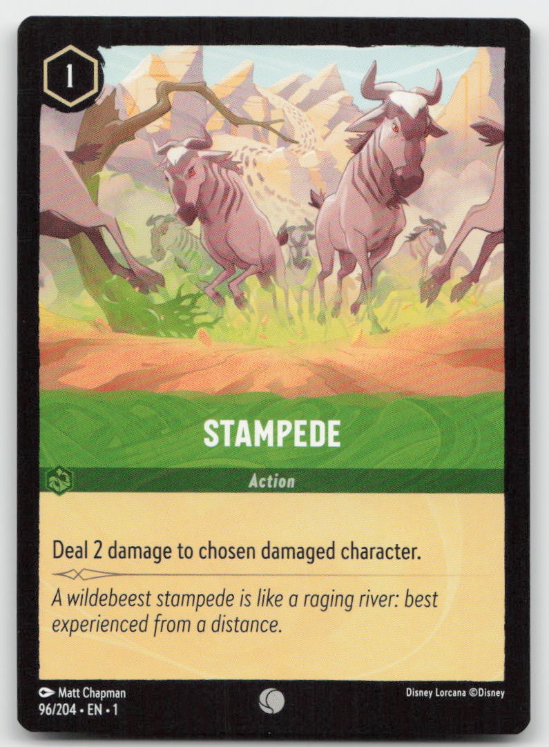 The First Chapter #96 Stampede