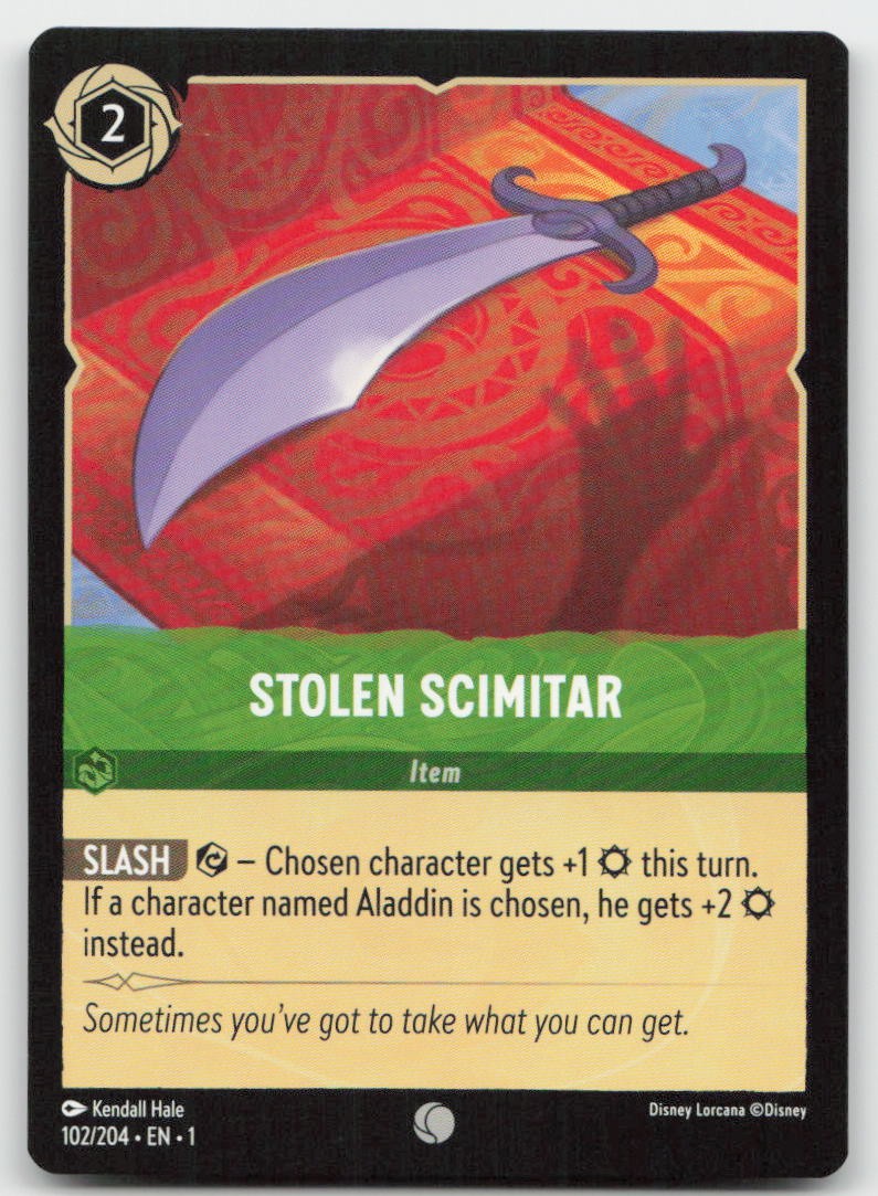 The First Chapter #102 Stolen Scimitar
