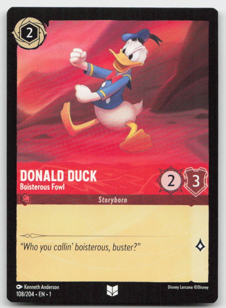 The First Chapter #108 Donald Duck