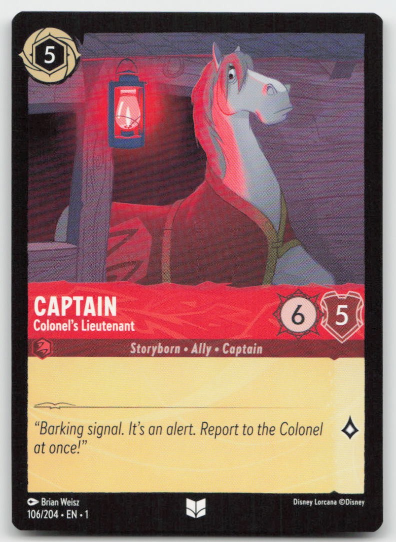 The First Chapter #106 Captain