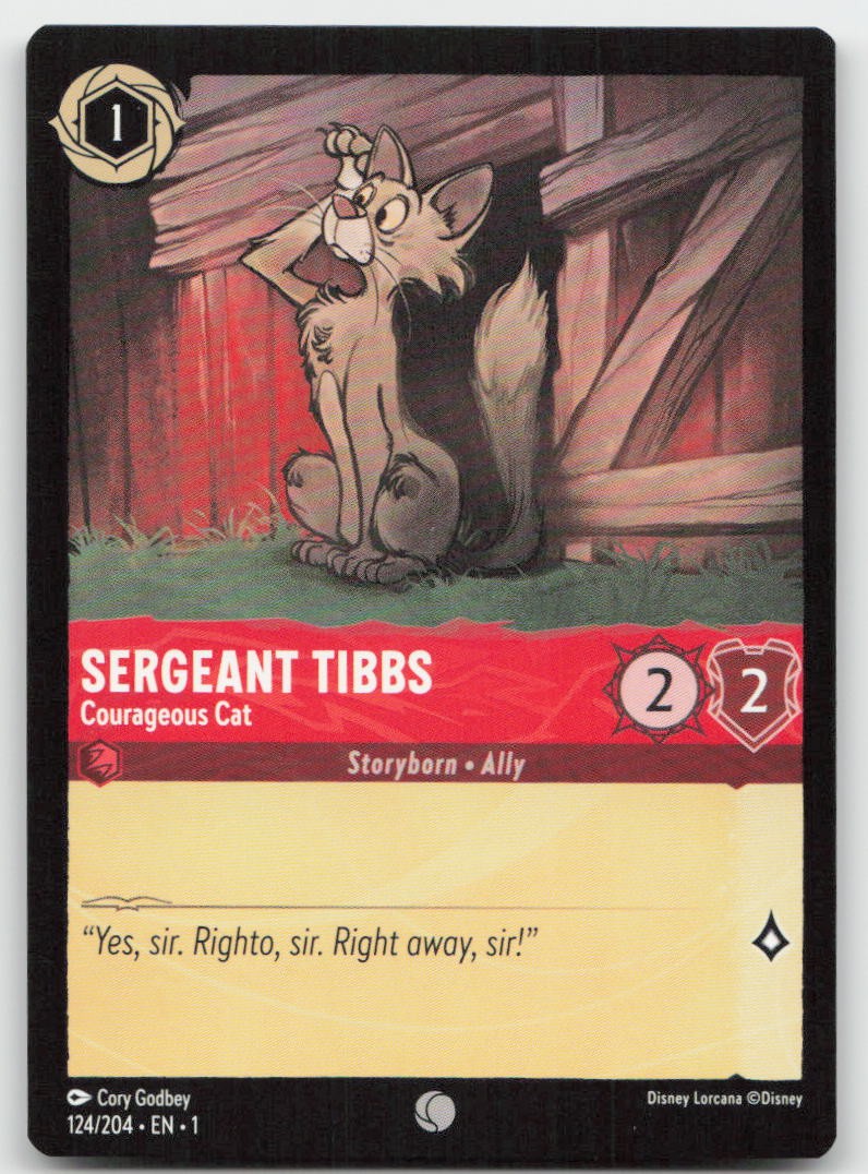The First Chapter #124 Sergeant Tibbs