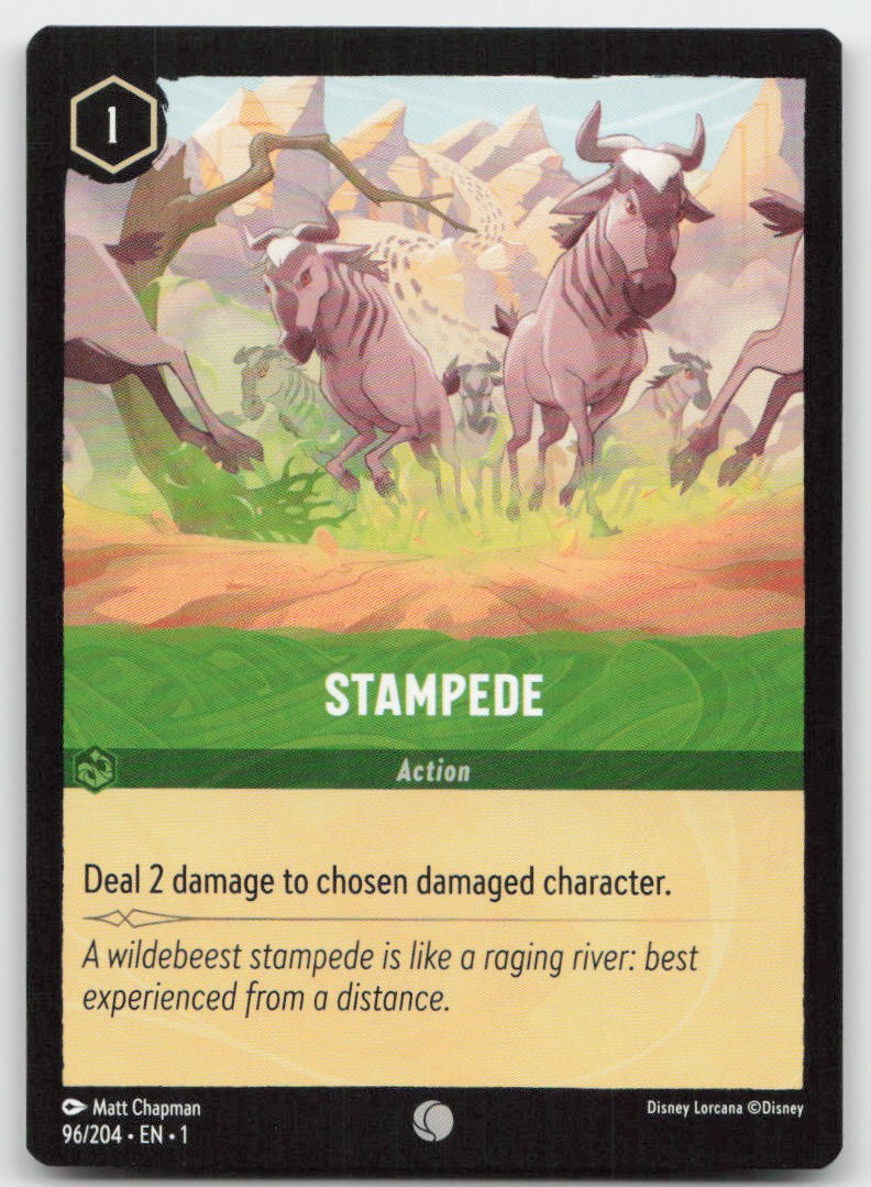 The First Chapter #96 Stampede