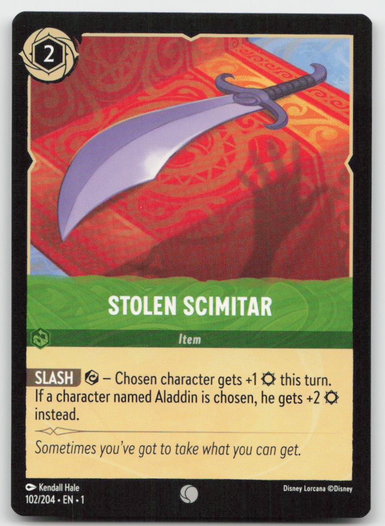 The First Chapter #102 Stolen Scimitar