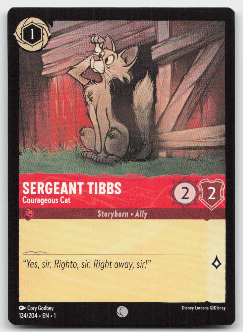 The First Chapter #124 Sergeant Tibbs