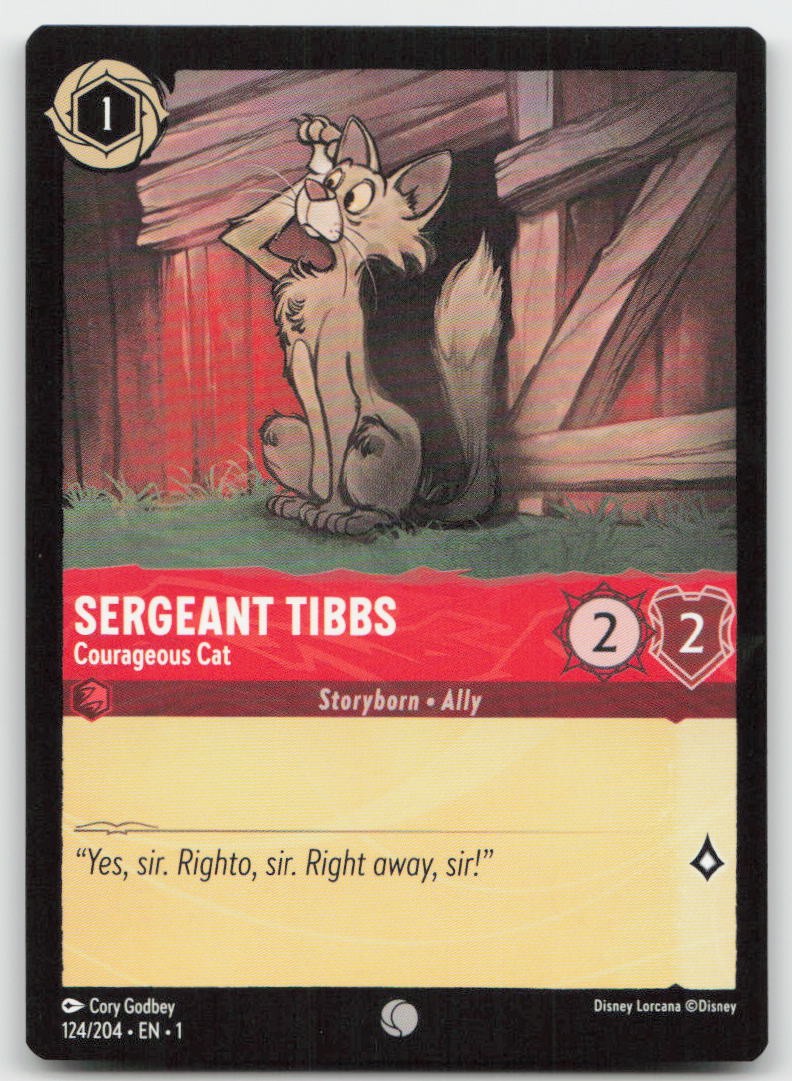 The First Chapter #124 Sergeant Tibbs
