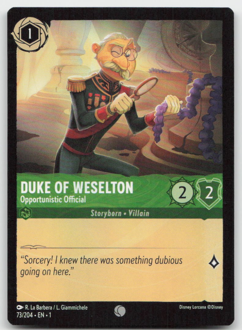 The First Chapter #73 Duke of Weselton